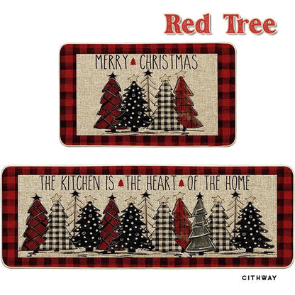 Dobshow™ Vintage Christmas Non-slip Door Mat